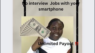 Make Money Online Doing Simple Tasks No Interview Jobs Worldwide‼️ [upl. by Iral]