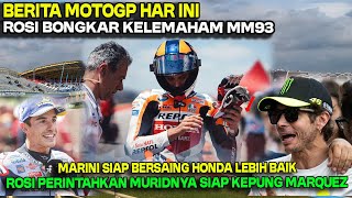 GILA BERITA MOTOGP HARI INI KAMIS 3 OKTOBER 2024 ROSI BONGKAR KELEMAHAN MARQUEZ [upl. by Amian832]