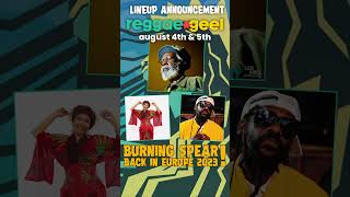 Burning Spear  Reggae Geel 2023 ReggaeGeel [upl. by Norra]