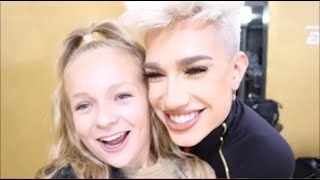 MEETING JAMES CHARLES VLOG Pressley Hosbach  Dance Moms Vlog [upl. by Nedi231]