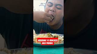 Mukbang 10 nasi Padang [upl. by Euqinemod312]