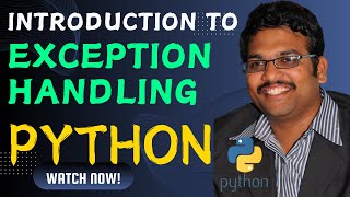 INTRODUCTION TO EXCEPTION HANDLING IN PYTHON PROGRAMMING  EXCEPTIONS IN PYTHON PROGRAMMING [upl. by Kalli]