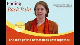 Ending Back Pain with Swami Prajñananda [upl. by Yerrok620]