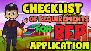 CHECKLIST OF REQUIREMENTS FOR BFP APPLICATION [upl. by Nosaes]