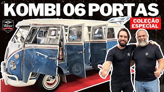 KOMBI 06 PORTAS e uma COLEÇÃO INCRÍVEL que Fez História na TROCAR 😱CAMARO FUSCA ÚLTIMA SÉRIE PUMA [upl. by Lucic]