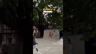 Push run on skateboard 😂🫢 Skating skateboarding funnyvideo vlogs shorts [upl. by Tull]