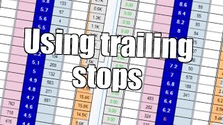 Trading on Betfair  Bet Angel  Using trailing stops [upl. by Drummond777]