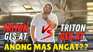 COMPARISON VIDEO NG 2024 TRITON GLX AND GLS 4X2 AT TARA PANOORIN NATIN [upl. by Akiehs]