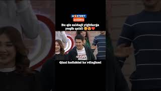 QIZ ZALDAGI YIGITLARGA YOQIB QOLDI 🥰 love ilkuchrashuv funny comedy automobile likefunny rek [upl. by Orms]