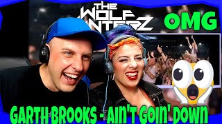 First Time Hearing Garth Brooks  Aint Goin Down  Live Flying Trapeze THE WOLF HUNTERZ Reactions [upl. by Gad]