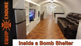 Inside a Bomb Shelter with Atlas Survival Shelters by Equip 2 Endure [upl. by Kienan314]