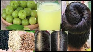 How to grow hair from amla  Ways To Take Care fo Your Hair How to Make Thin to Thick Hairs flaxsee [upl. by D'Arcy]