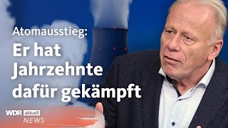 AKWAbschaltung Deutschland Was GrünenPolitiker Jürgen Trittin dazu sagt  WDR Aktuelle Stunde [upl. by Llenrod]