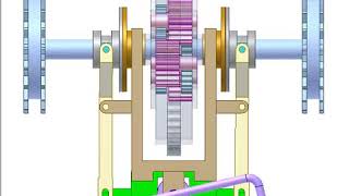 Braked differential steering [upl. by Nairod]