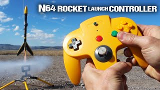 How To Make An N64 Rocket Launch Controller [upl. by Ymrej850]