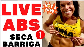 LIVE ABS Treino completo pra secar a barriga🔥🔥👙👙 [upl. by Euqinehs955]