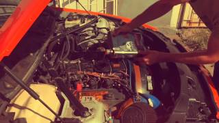 BMW 335i single turbo  Dyno day Almaty [upl. by Aneehsirk]