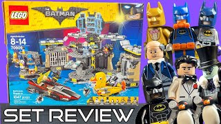 REVIEW LEGO Batman BATCAVE BREAKIN Set 70909 Lego Batman Movie [upl. by Atiuqiram]