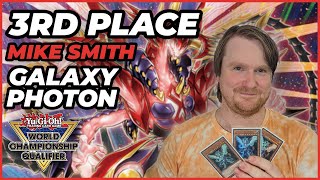 YUGIOH 3RD PLACE WCQ REGIONAL  GALAXY PHOTON DECK PROFILE  MIKE SMITH  BLACKPOOL SEPT 2023 WCQ [upl. by Oneill]