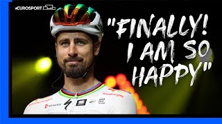 quotThe Show Must Go Onquot  Peter Sagan Reflects On Stage Wins After Final Tour de France  Eurosport [upl. by Lussier986]