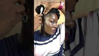 Styling medium length 4c hair 4chair afrohair youtubemadeforyou 4chairstyle twostrandtwists [upl. by Grunberg234]