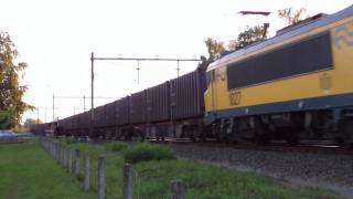 dutch trainspotter nearly hit by Locon 1827 cargo train [upl. by Meghann290]