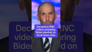 Deceptive RNC videos smearing Biden planted on local news sites [upl. by Vatsug]