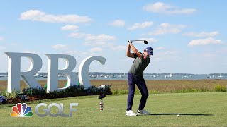 PGA Tour highlights 2023 RBC Heritage Round 3  Golf Channel [upl. by Gnen]