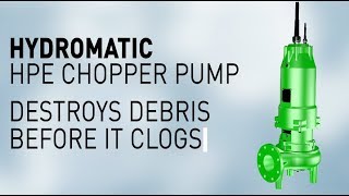 Hydromatic HPE Chopper Pump  hybrid [upl. by Bahner112]