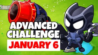 BTD6 Advanced Challenge  Lednaroos Challenge  January 6 2022 [upl. by Yrro189]