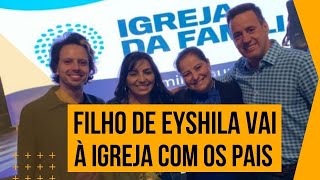 Filho de Eyshila se encontra com a mÃ£e e vai Ã igreja â€œDias de curaâ€ [upl. by Gretel]