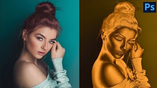 How to Create a Golden Effect in Photoshop [upl. by Notgnilra]