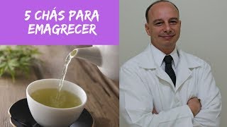 5 Chás para Emagrecer ‖ Dr Moacir Rosa [upl. by Yasnyl]