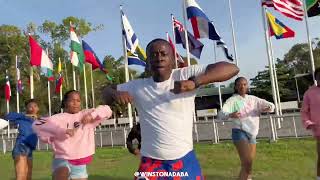 Afro Matimba World Hit Remix  TikTok Dance Challenge By Winston Adaba [upl. by Wj660]