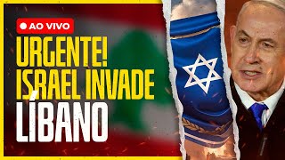 Urgente Israel começa invasão no Líbano [upl. by Notsirt506]