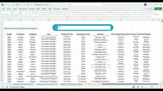 Dynamic Search Bar FILTER ISNUMBER and SEARCH Functions in MS Excel Made with Clipchamp [upl. by Beitris]