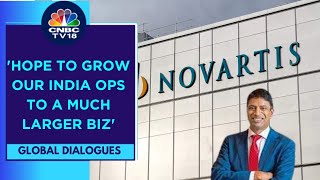 Investing 400 Million Annually Into India Novartis Global CEO Vasant Narasimhan  CNBC TV18 [upl. by Nauh]