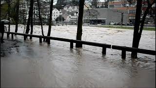 Hochwasser Backnang 13012011 [upl. by Maxey759]