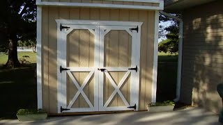 How To Build a 8x4 Wood Storage Shed [upl. by Anatsirhc131]