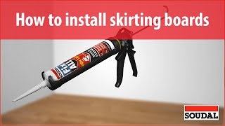 How to install skirting boards [upl. by Nahtanohj]