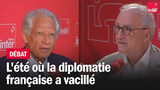 Villepin x Védrine  Gabon Niger Ukraine lété où la diplomatie française a vacillé [upl. by Weight]