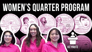 Keynote 187A  US Mint American Women Quarters Program  14 Mar 2024 [upl. by Stefanie]