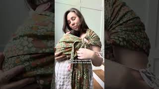 The best baby carrier for newborns is a ring sling [upl. by Nalyr]