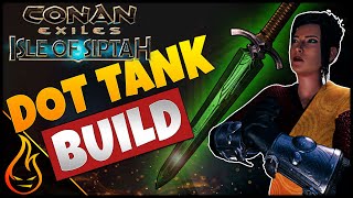 DoT Tank Character Build Conan Exiles 2020 Isle Of Siptah [upl. by Lachish526]