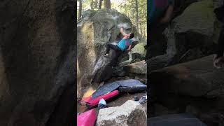 Black Mark V4  Squamish Bouldering [upl. by Bernadina]