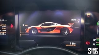 Putting the McLaren P1 into Race Mode [upl. by Ahsemrac]