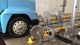 Automated Drive Thru Truck Wash  Wheel Wash  HydroChem Systems [upl. by Nylirad908]