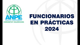 Reunión telemática FUNCIONARIS EN PRÁCTICAS 2024 [upl. by Nhojleahcim]