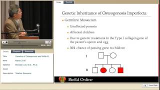 Genetics of Osteoporosis and Brittle Bone Disease [upl. by Fortunna]