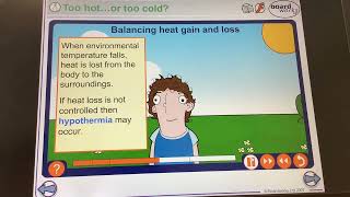 KS4GCSEBiologyHomeostasis Heat stroke and Hyperthermia [upl. by Paxon]